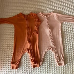 Bundle Baby girls 4pk Rompers ❗️